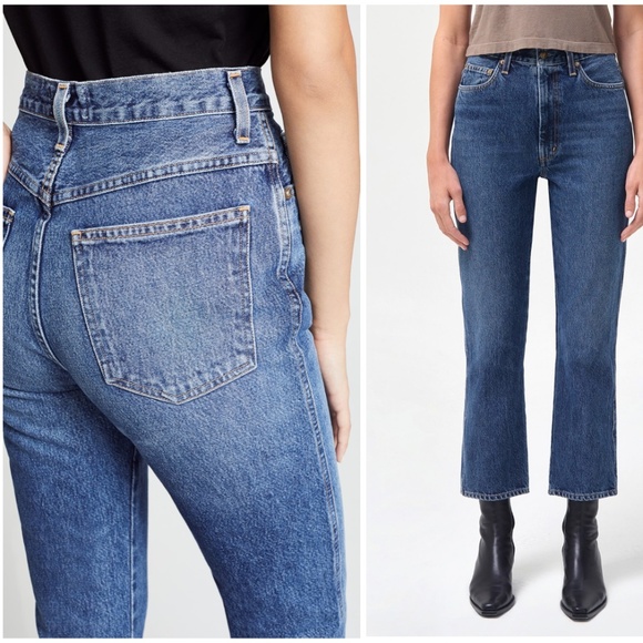 Agolde Pinch Waist High Rise Kick Jeans - 28 - Picture 3 of 10